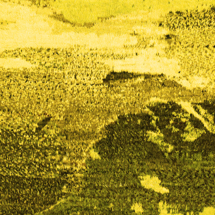 Machine Washable Abstract Yellow Modern Rug, wshabs2528yw