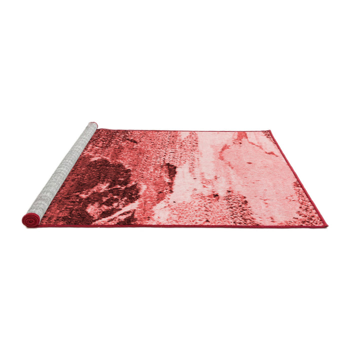 Modern Red Washable Rugs