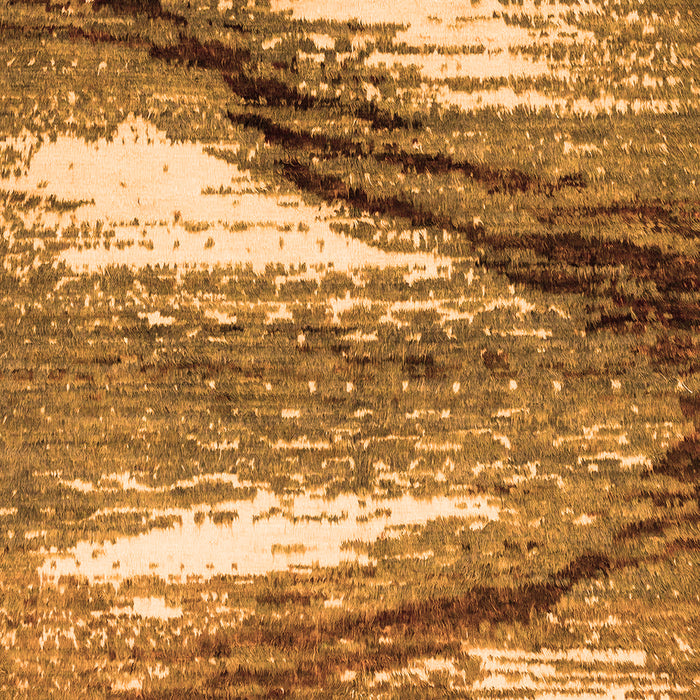 Machine Washable Abstract Orange Modern Area Rugs, wshabs2529org