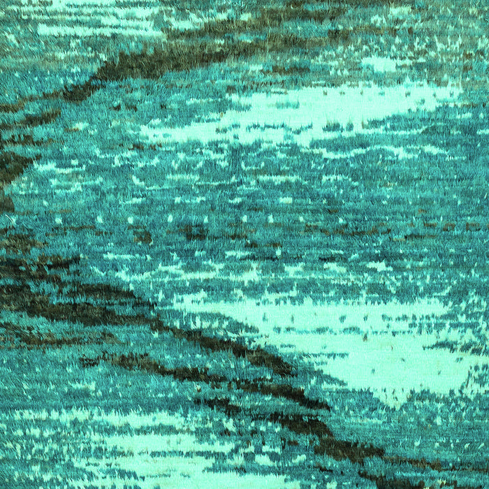 Abstract Turquoise Modern Rug, abs2529turq