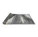 Sideview of Abstract Gray Modern Rug, abs2529gry