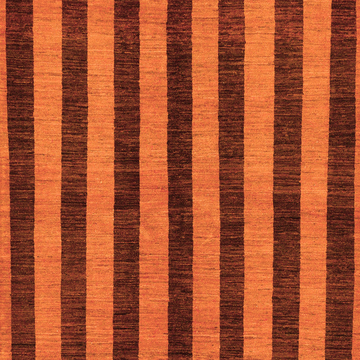 Machine Washable Abstract Orange Modern Area Rugs, wshabs252org