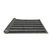 Sideview of Abstract Gray Modern Rug, abs252gry