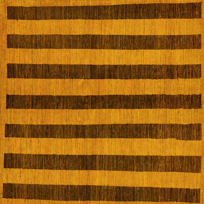 Square Abstract Yellow Modern Rug, abs252yw