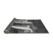 Sideview of Abstract Gray Modern Rug, abs2530gry