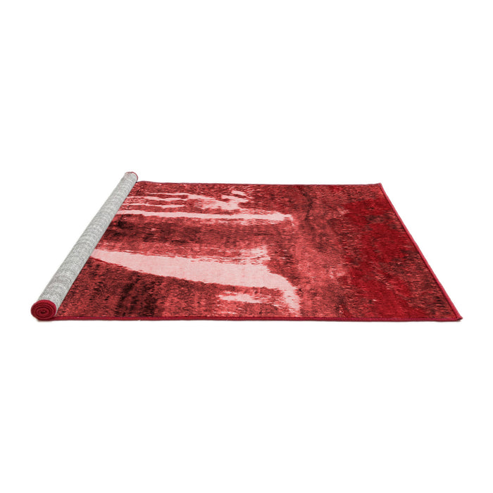 Modern Red Washable Rugs
