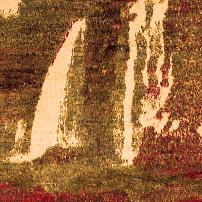 Abstract Orange Modern Rug, abs2530org