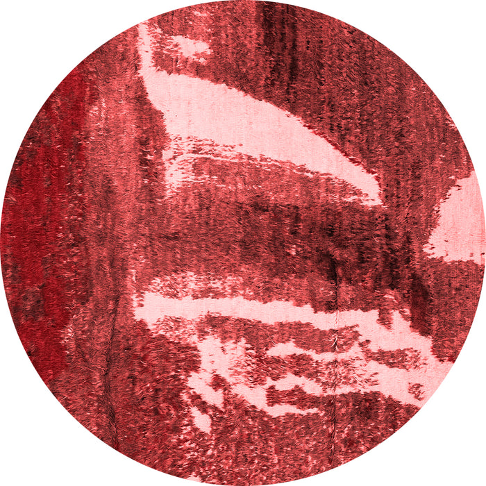 Machine Washable Abstract Red Modern Rug, wshabs2530red