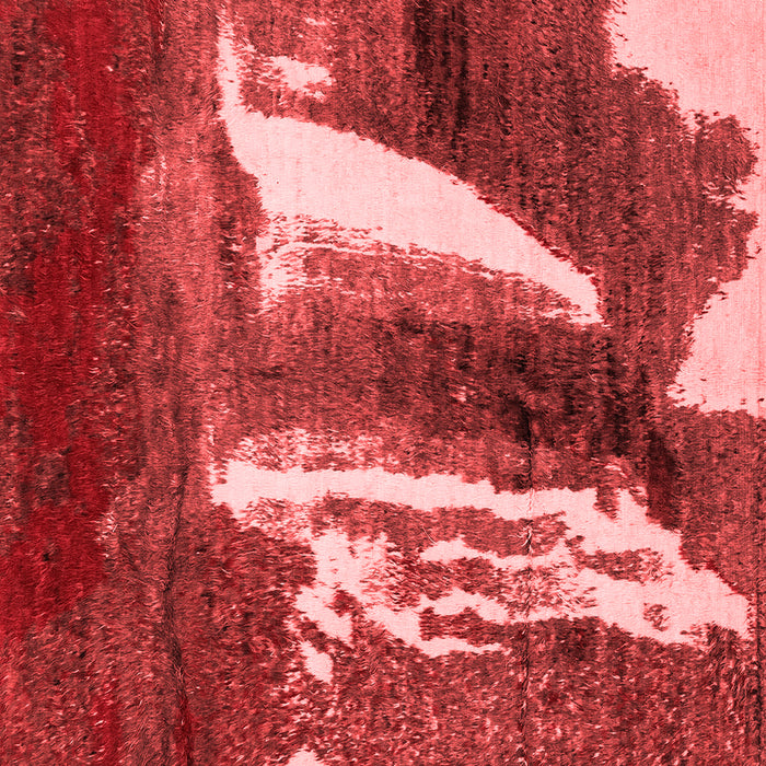 Machine Washable Abstract Red Modern Rug, wshabs2530red