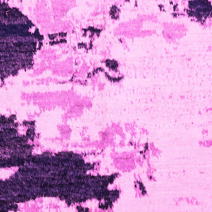 Machine Washable Abstract Pink Modern Rug, wshabs2531pnk