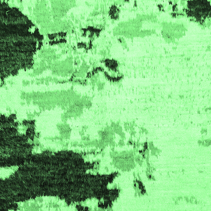 Abstract Emerald Green Modern Rug, abs2531emgrn