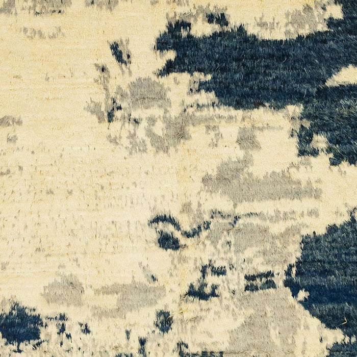 Machine Washable Abstract Sun Yellow Rug, wshabs2531