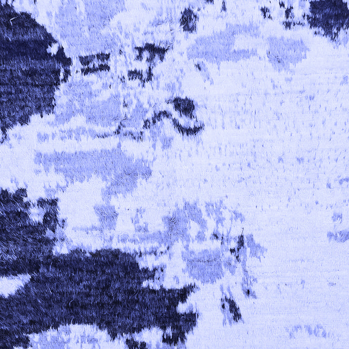 Machine Washable Abstract Blue Modern Rug, wshabs2531blu