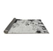 Sideview of Abstract Gray Modern Rug, abs2531gry