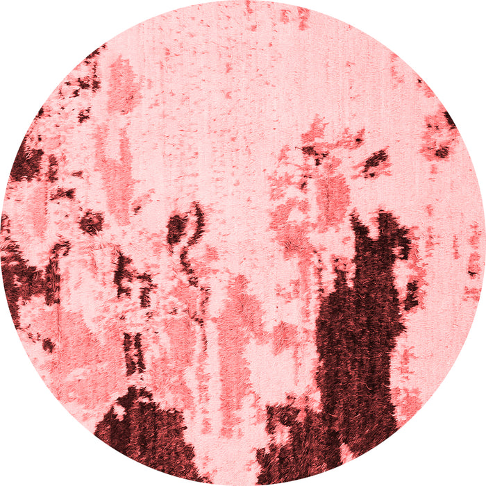 Machine Washable Abstract Red Modern Rug, wshabs2531red