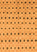 Machine Washable Abstract Orange Modern Area Rugs, wshabs2532org