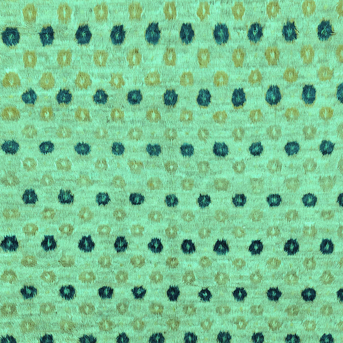 Machine Washable Abstract Turquoise Modern Area Rugs, wshabs2532turq