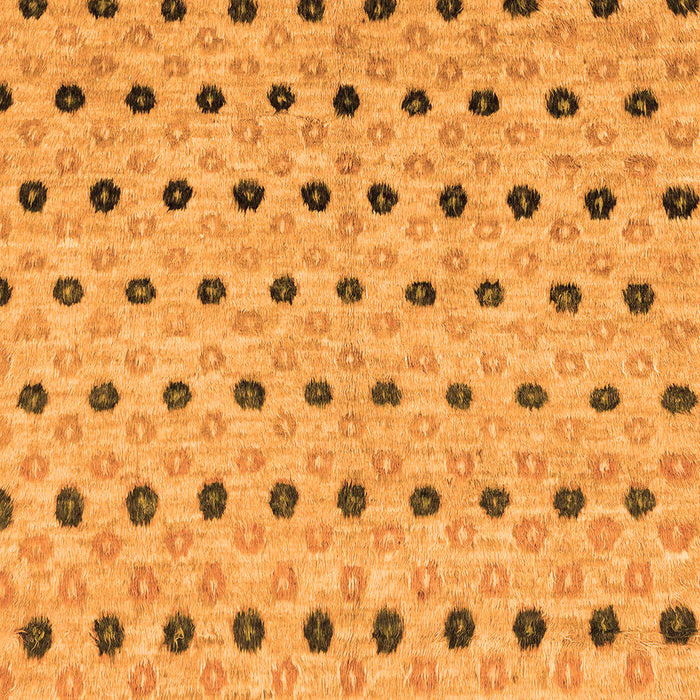 Abstract Orange Modern Rug, abs2532org