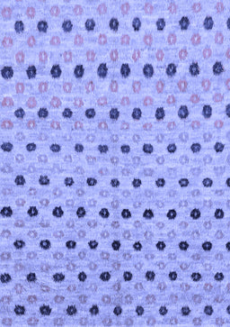 Abstract Blue Modern Rug, abs2532blu