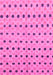 Machine Washable Abstract Pink Modern Rug, wshabs2532pnk