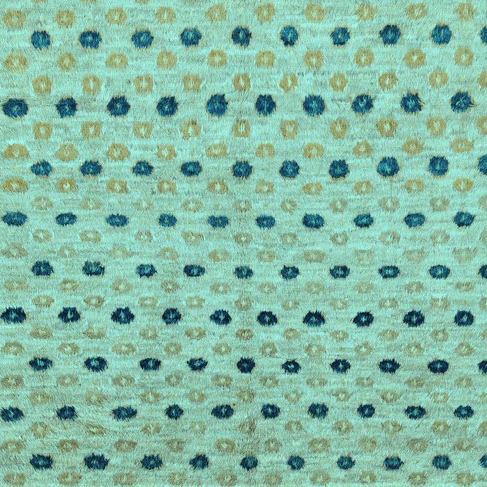 Square Abstract Light Blue Modern Rug, abs2532lblu