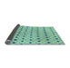 Sideview of Abstract Light Blue Modern Rug, abs2532lblu