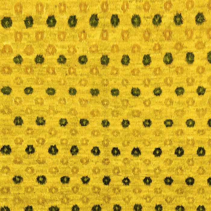 Machine Washable Abstract Yellow Modern Rug, wshabs2532yw