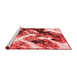 Modern Red Washable Rugs