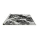 Sideview of Machine Washable Abstract Gray Modern Rug, wshabs2533gry