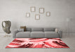 Modern Red Washable Rugs