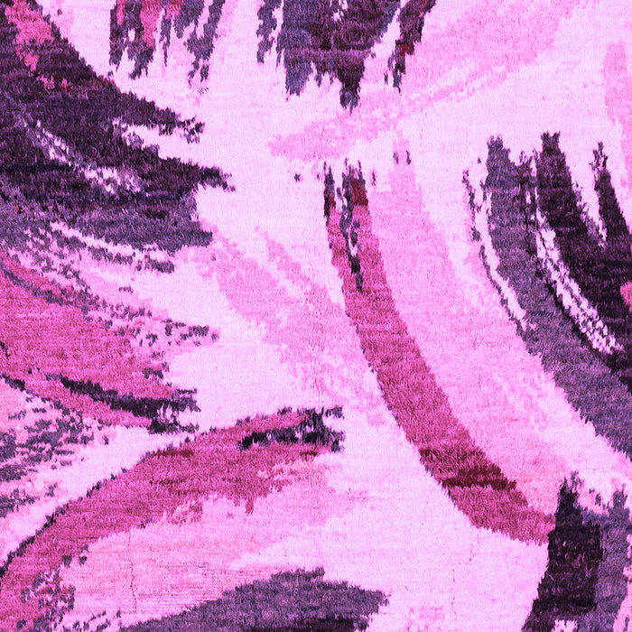 Machine Washable Abstract Purple Modern Area Rugs, wshabs2534pur