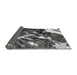 Sideview of Abstract Gray Modern Rug, abs2535gry