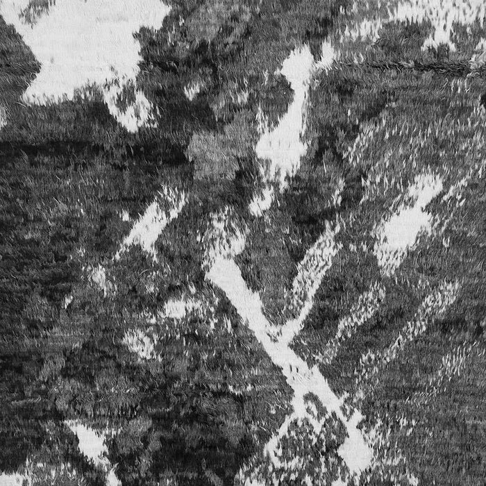 Machine Washable Abstract Gray Modern Rug, wshabs2535gry