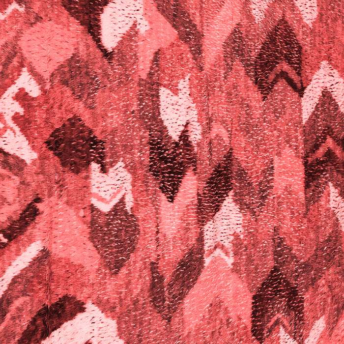 Abstract Red Modern Rug, abs2536red