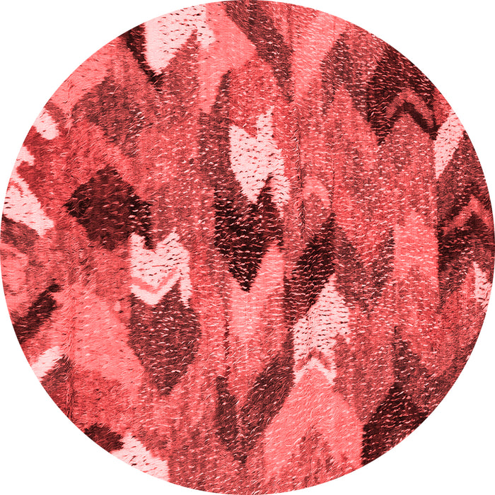 Abstract Red Modern Rug, abs2536red