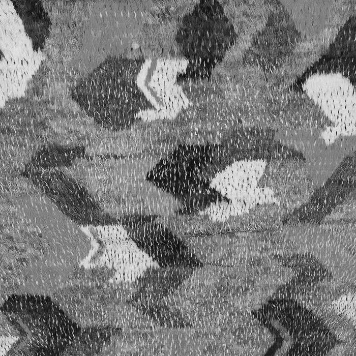 Machine Washable Abstract Gray Modern Rug, wshabs2536gry