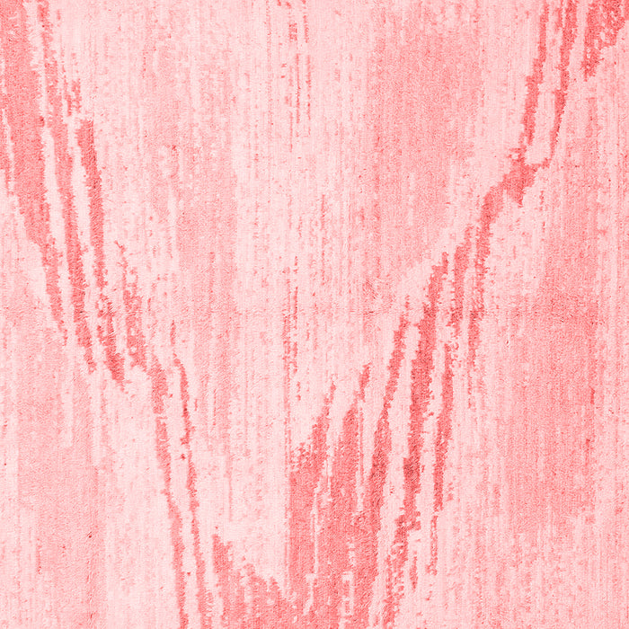 Machine Washable Solid Red Modern Rug, wshabs2537red