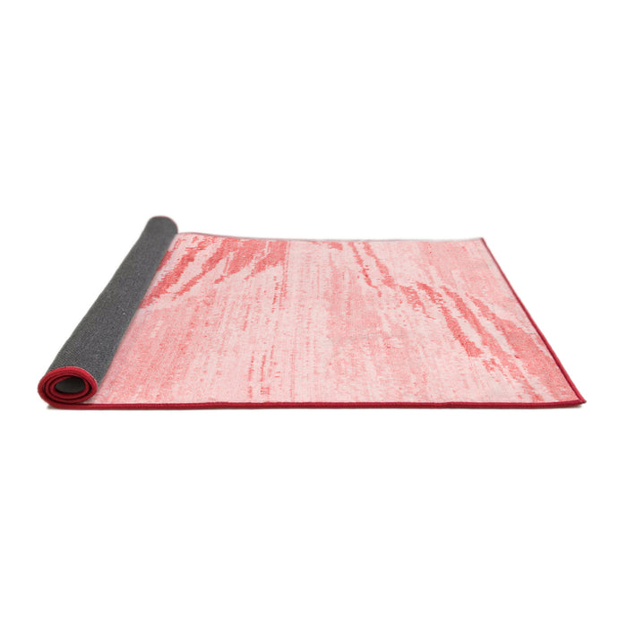 Solid Red Modern Area Rugs