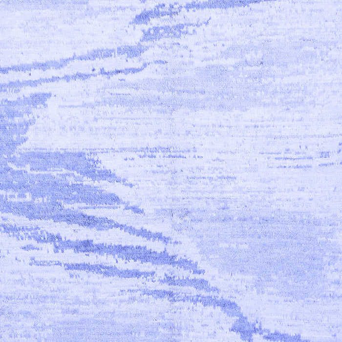 Machine Washable Solid Blue Modern Rug, wshabs2537blu