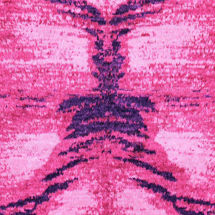 Machine Washable Abstract Pink Modern Rug, wshabs2538pnk