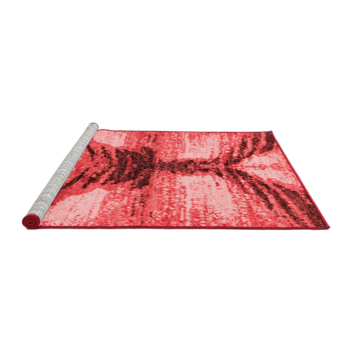 Modern Red Washable Rugs