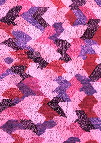 Abstract Pink Modern Rug, abs2539pnk