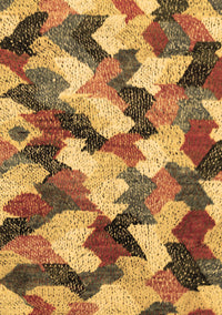 Abstract Brown Modern Rug, abs2539brn