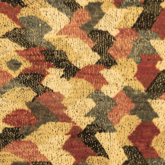 Abstract Brown Modern Rug, abs2539brn