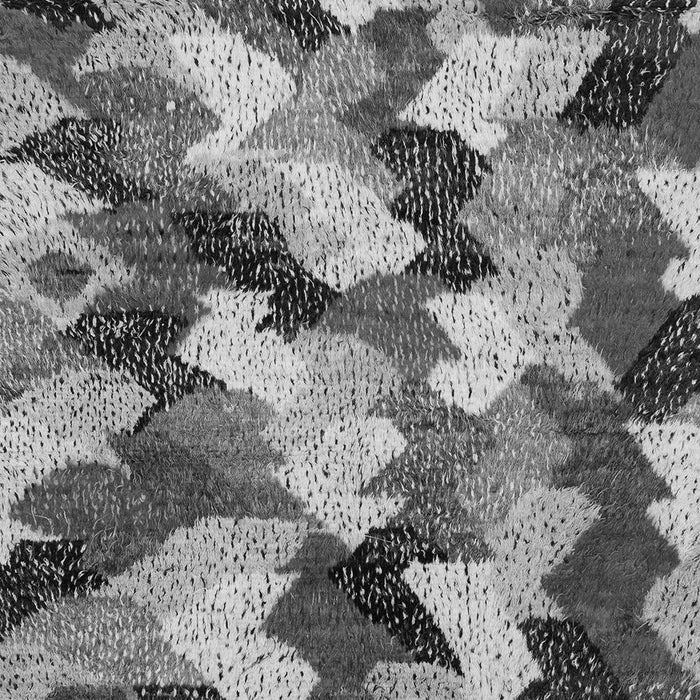 Machine Washable Abstract Gray Modern Rug, wshabs2539gry