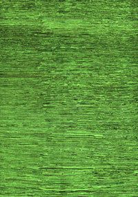 Abstract Green Modern Rug, abs253grn