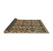 Sideview of Abstract Reddish Brown Modern Rug, abs2540