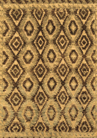 Abstract Brown Modern Rug, abs2540brn