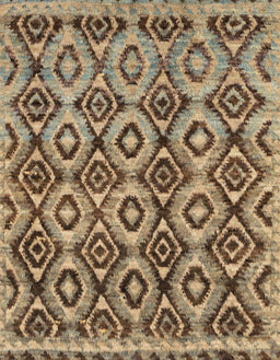 Abstract Reddish Brown Modern Rug, abs2540