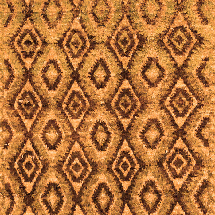 Machine Washable Abstract Orange Modern Area Rugs, wshabs2540org